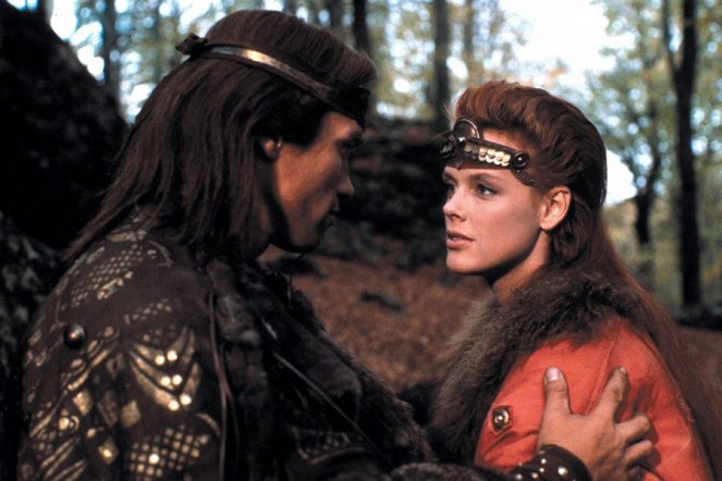 Red Sonja - Filmfotos - Arnold Schwarzenegger, Brigitte Nielsen