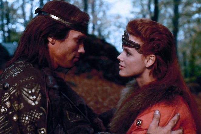 El guerrero rojo - De la película - Arnold Schwarzenegger, Brigitte Nielsen