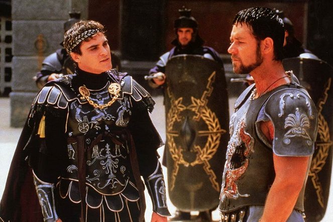 Gladiator (El gladiador) - De la película - Joaquin Phoenix, Russell Crowe