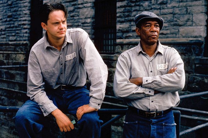 Os Condenados de Shawshank - Do filme - Tim Robbins, Morgan Freeman