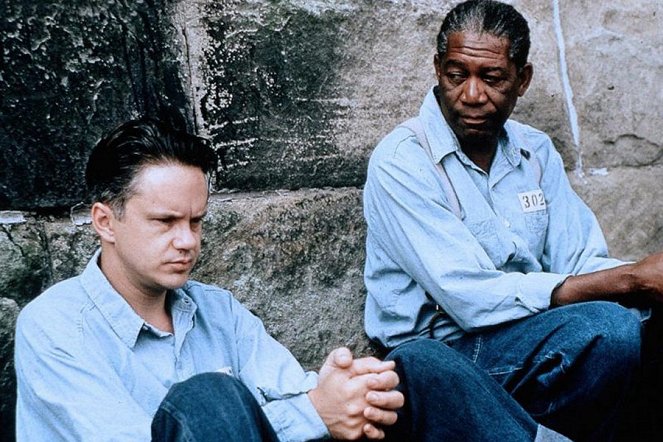 Skazani na Shawshank - Z filmu - Tim Robbins, Morgan Freeman