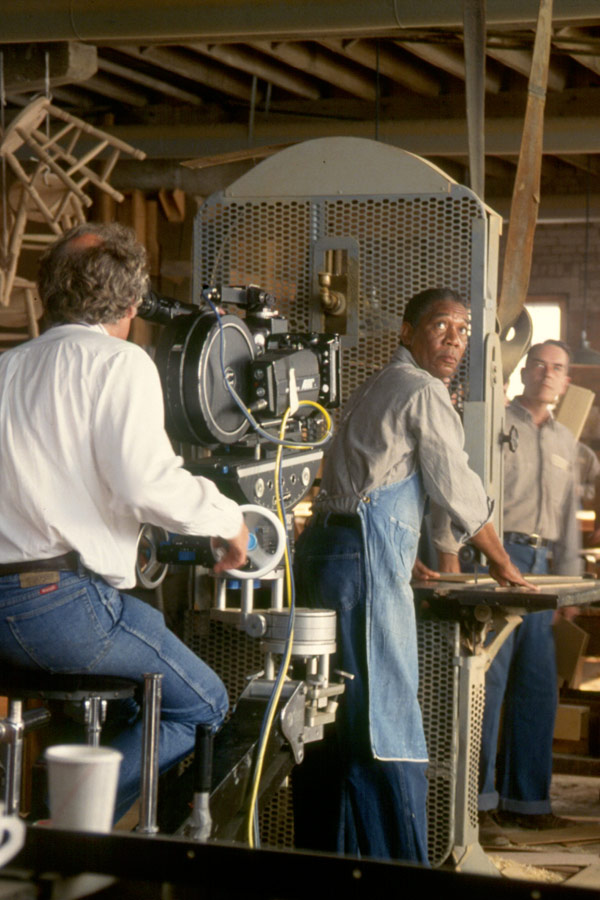 Os Condenados de Shawshank - De filmagens - Morgan Freeman