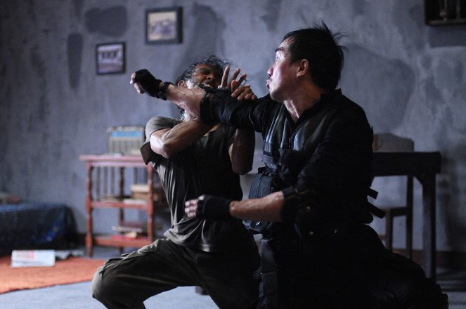 A rajtaütés - Filmfotók - Yayan Ruhian, Joe Taslim