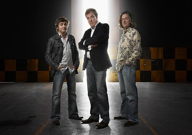 Top Gear - Werbefoto - Richard Hammond, Jeremy Clarkson, James May
