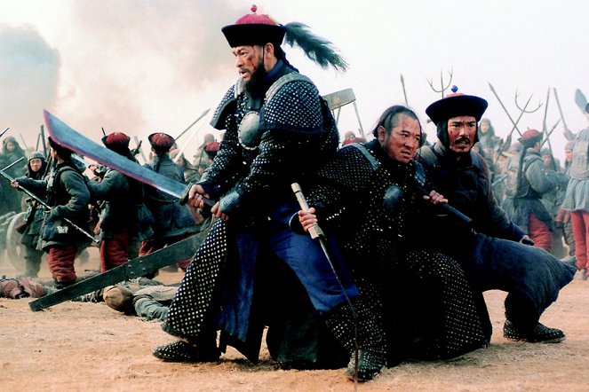 Válečníci - Z filmu - Andy Lau, Jet Li, Takeši Kaneširo