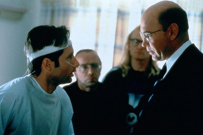 Expediente X: La película - De la película - David Duchovny, Mitch Pileggi