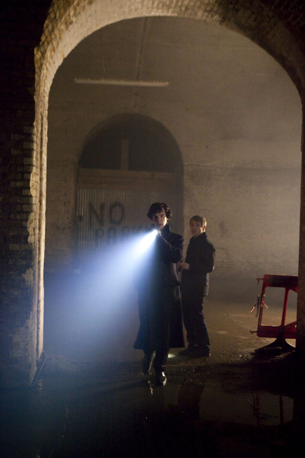 Sherlock - Season 1 - The Great Game - Photos - Benedict Cumberbatch, Martin Freeman