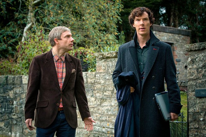 Sherlock - Sein letzter Schwur - Filmfotos - Martin Freeman, Benedict Cumberbatch