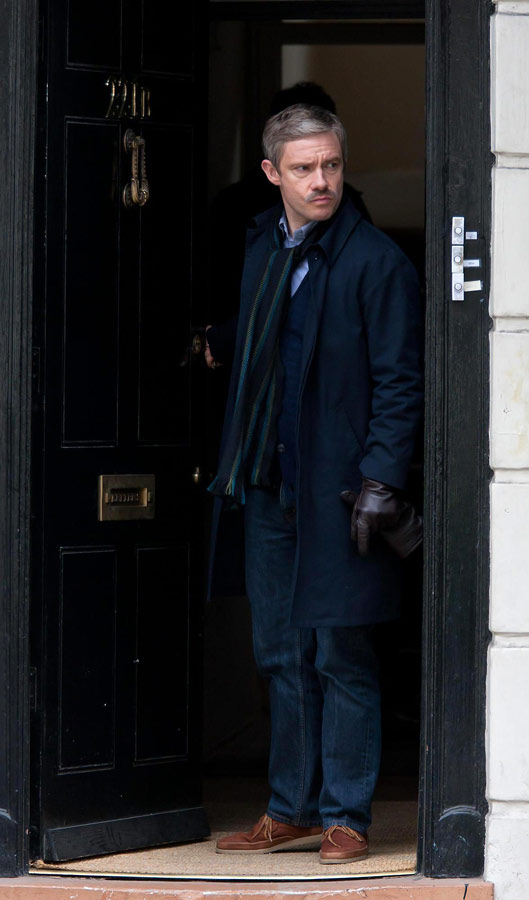 Sherlock - Prázdný pohřebák - Z filmu - Martin Freeman