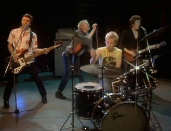 Sex Pistols - Anarchy In The U.K. - Van film - Glen Matlock, John Lydon, Paul Cook, Steve Jones