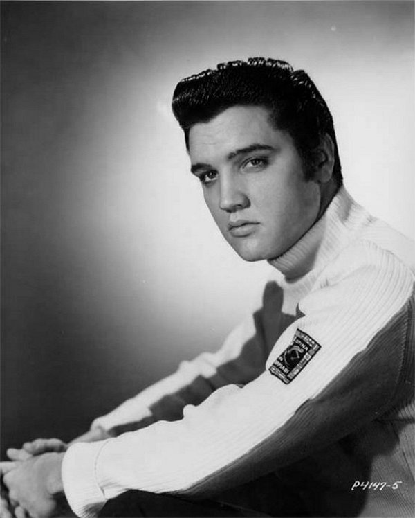 Gold aus heißer Kehle - Werbefoto - Elvis Presley