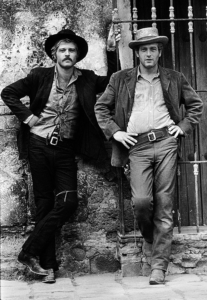 Butch Cassidy and the Sundance Kid - Zwei Banditen - Werbefoto - Robert Redford, Paul Newman