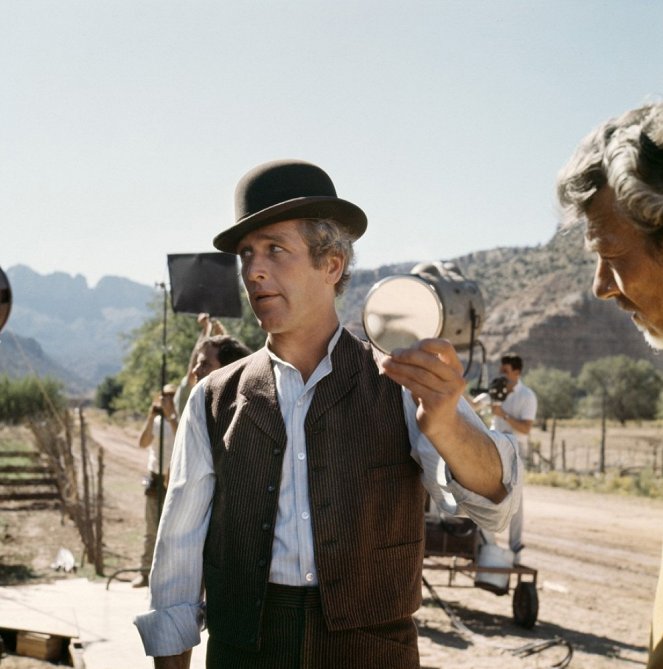 Butch Cassidy a Sundance Kid - Z natáčení - Paul Newman
