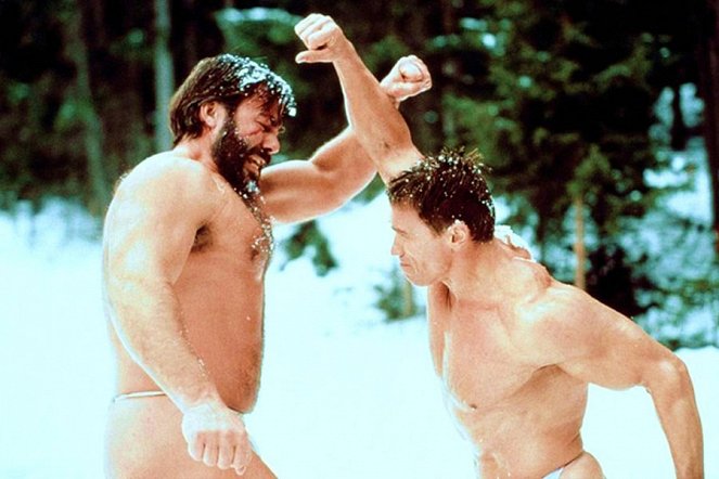 Červená horúčava - Z filmu - Sven-Ole Thorsen, Arnold Schwarzenegger