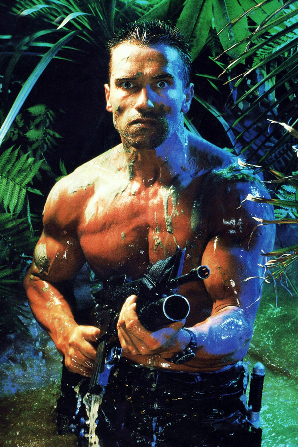 Predator - Werbefoto - Arnold Schwarzenegger