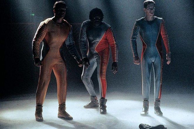 The Running Man - Photos - Arnold Schwarzenegger, Yaphet Kotto, Marvin J. McIntyre