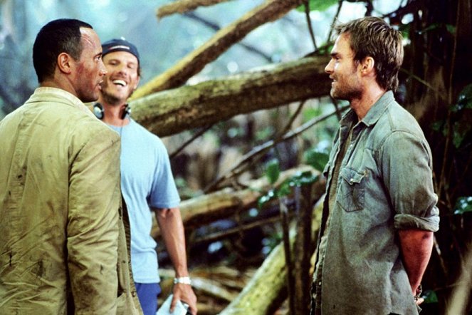 Welcome to the Jungle - Dreharbeiten - Dwayne Johnson, Peter Berg, Seann William Scott
