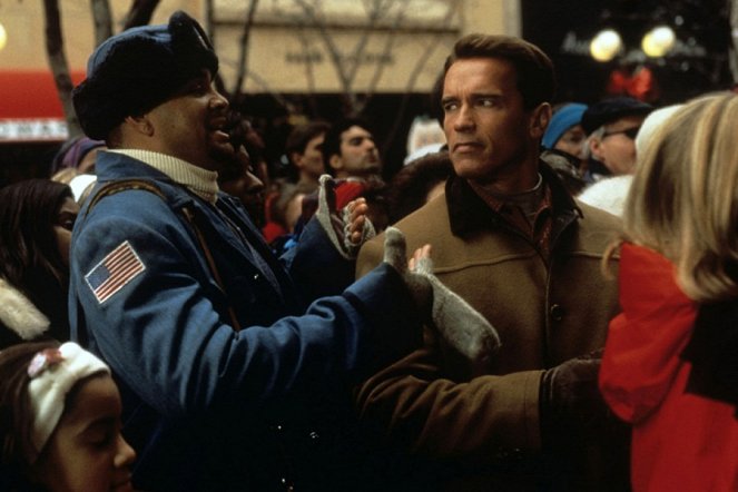 Świąteczna gorączka - Z filmu - Sinbad, Arnold Schwarzenegger