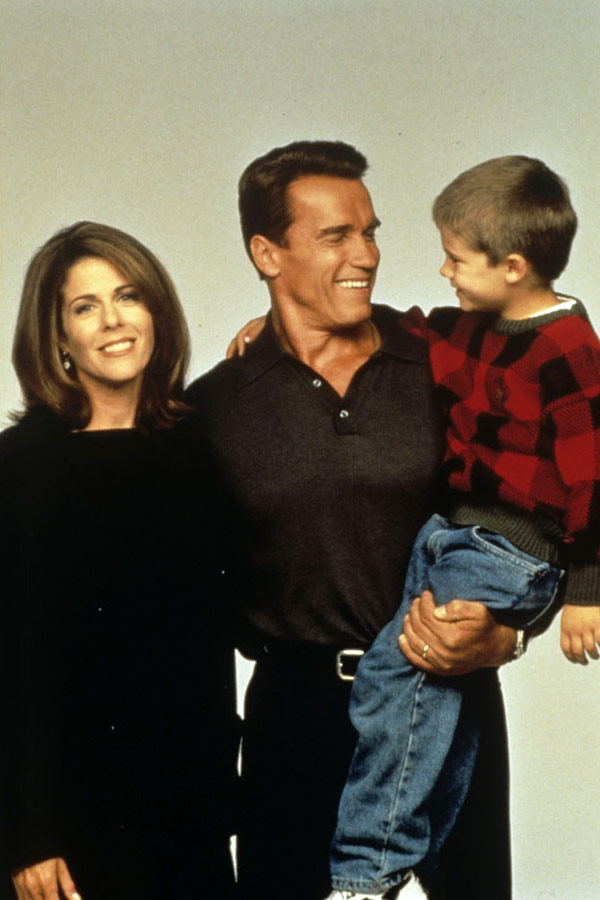 Un padre en apuros - Promoción - Rita Wilson, Arnold Schwarzenegger, Jake Lloyd
