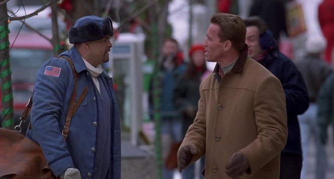 Świąteczna gorączka - Z filmu - Sinbad, Arnold Schwarzenegger