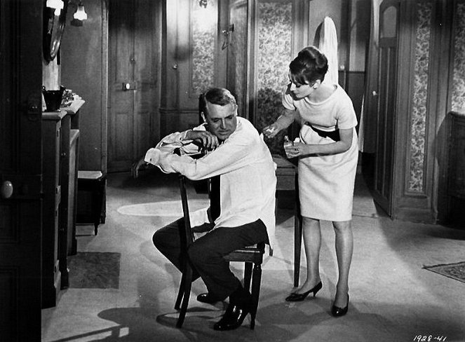 Šaráda - Z filmu - Cary Grant, Audrey Hepburn