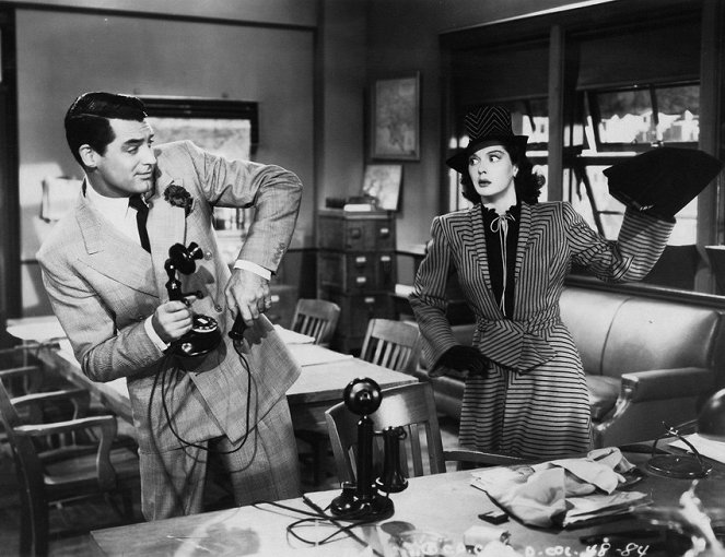 Sein Mädchen für besondere Fälle - Filmfotos - Cary Grant, Rosalind Russell