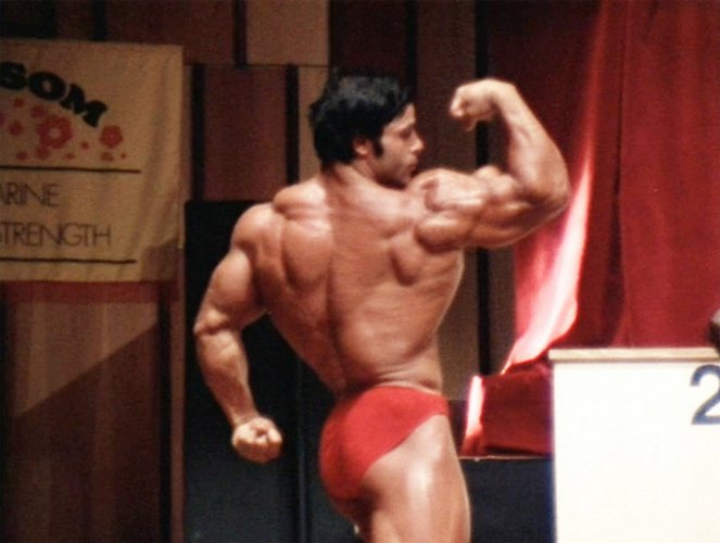 O Homem dos Músculos de Aço - Do filme - Franco Columbu