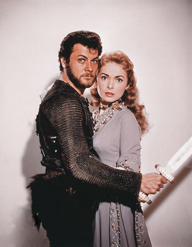 Los vikingos - Promoción - Tony Curtis, Janet Leigh