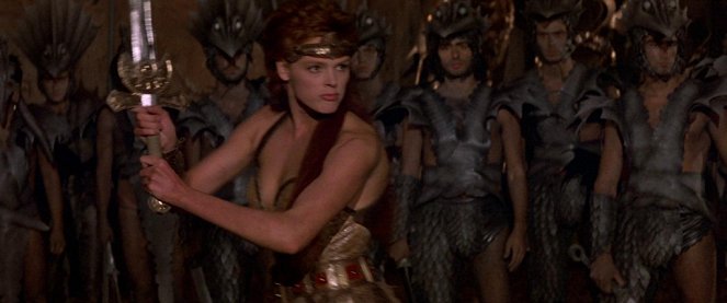 El guerrero rojo - De la película - Brigitte Nielsen