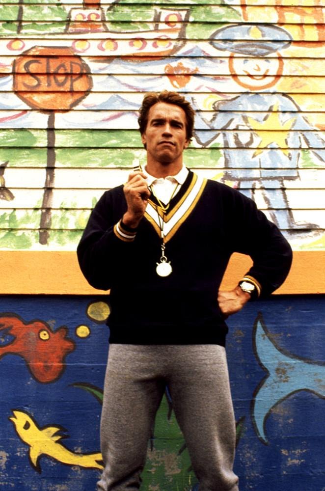 Lastentarhan kyttä - Promokuvat - Arnold Schwarzenegger