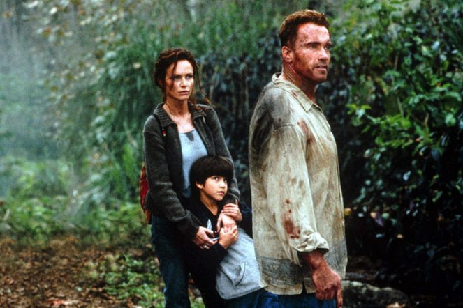 Daño colateral - De la película - Francesca Neri, Arnold Schwarzenegger