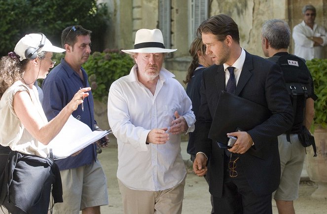 Une grande année - Tournage - Ridley Scott, Russell Crowe