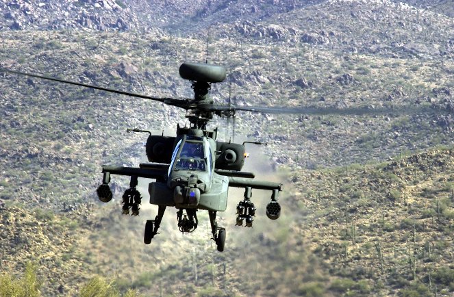 Bitevní vrtulník AH-64D Apache - Z filmu