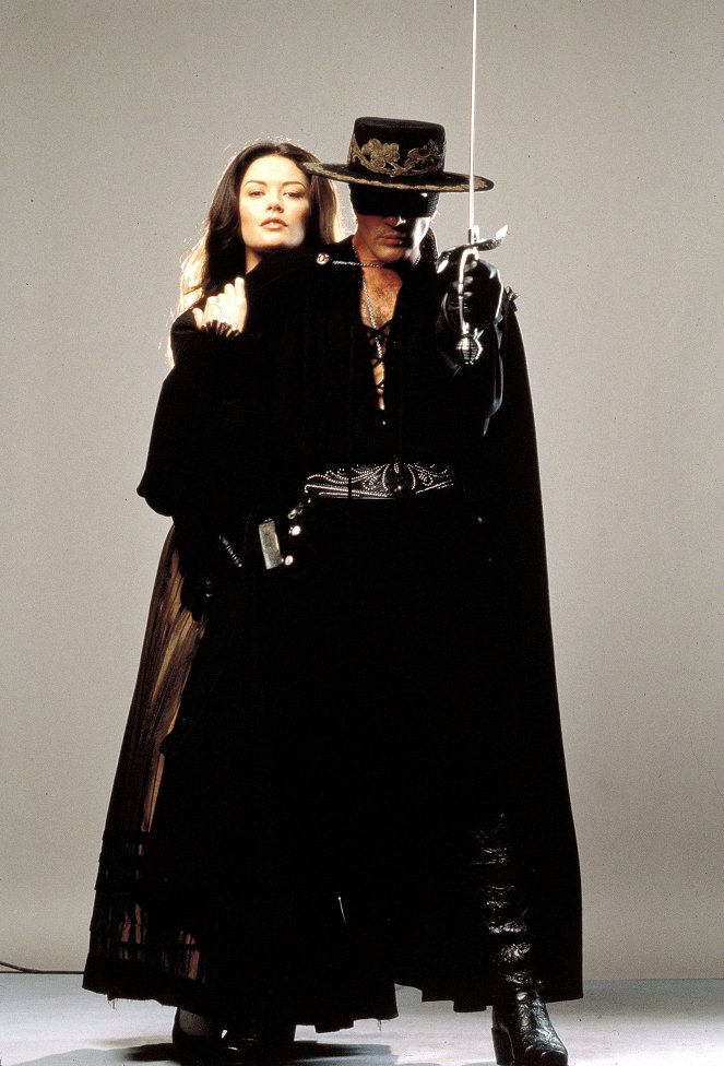 La máscara del Zorro - Promoción - Catherine Zeta-Jones, Antonio Banderas
