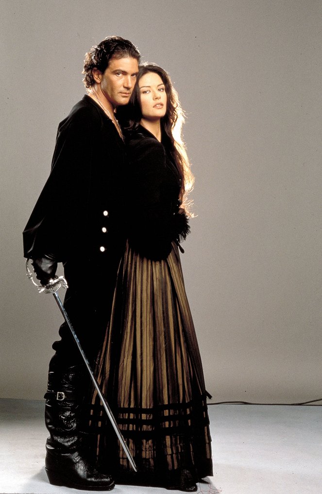 Die Maske des Zorro - Werbefoto - Antonio Banderas, Catherine Zeta-Jones