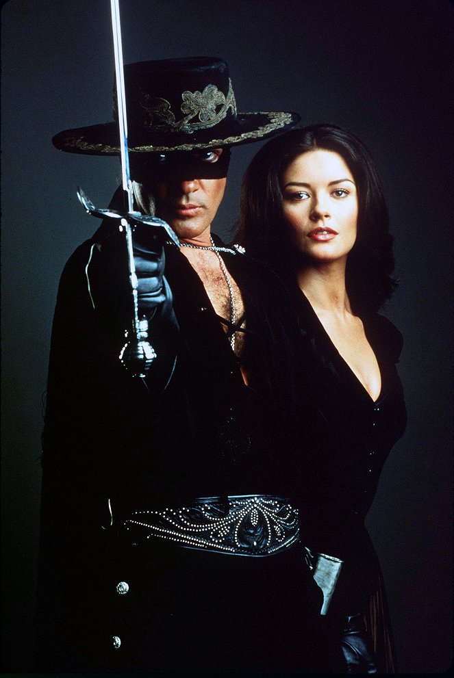 Zorron naamio - Promokuvat - Antonio Banderas, Catherine Zeta-Jones