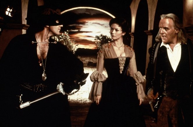 The Mask of Zorro - Van film - Antonio Banderas, Catherine Zeta-Jones, Anthony Hopkins