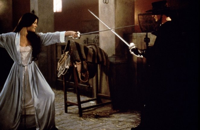 La máscara del Zorro - De la película - Catherine Zeta-Jones, Antonio Banderas