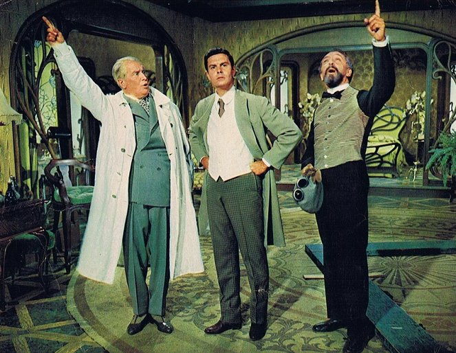 Gigi - Filmfotók - Maurice Chevalier, Louis Jourdan, John Abbott