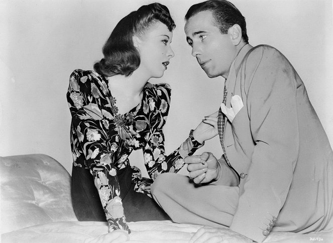 Nachts unterwegs - Werbefoto - Ida Lupino, Humphrey Bogart
