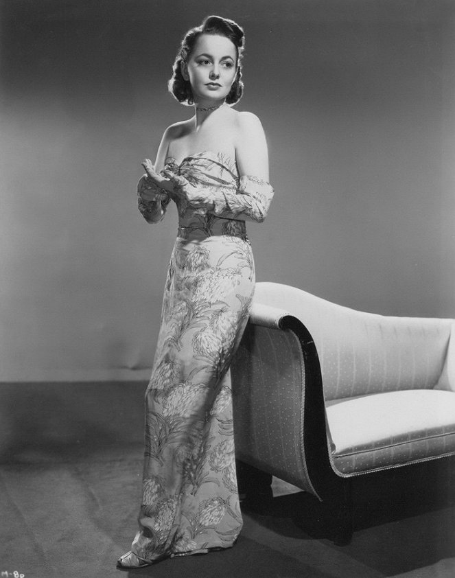Der schwarze Spiegel - Werbefoto - Olivia de Havilland