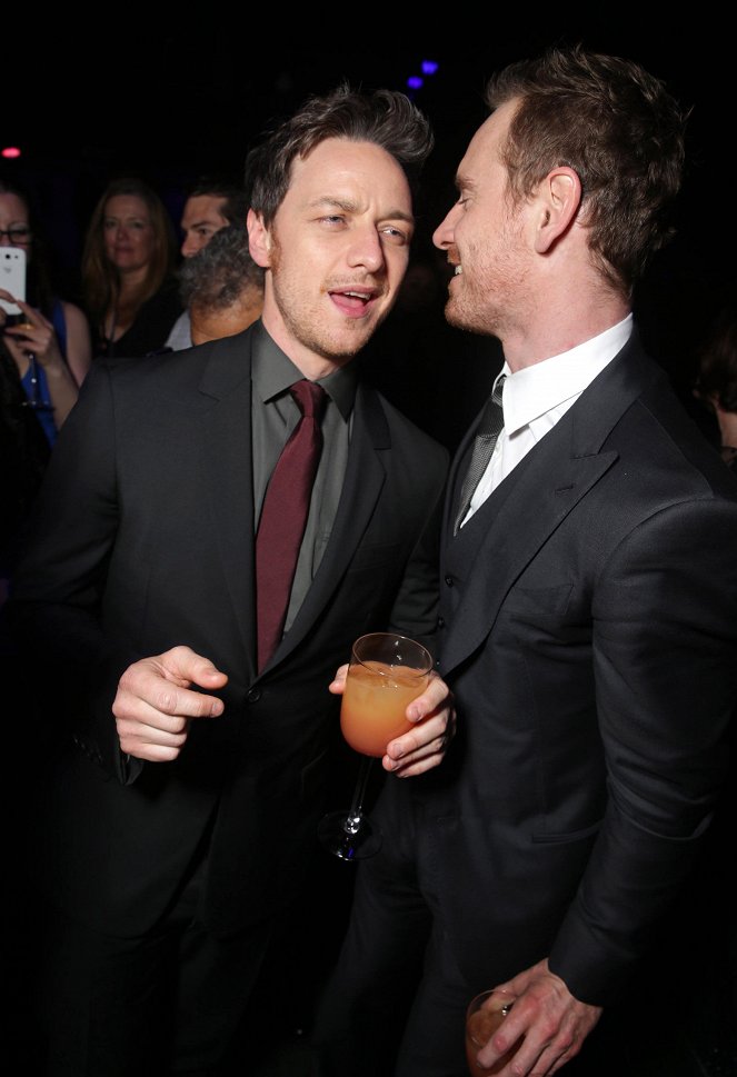 X-Men: Days of Future Past - Events - James McAvoy, Michael Fassbender