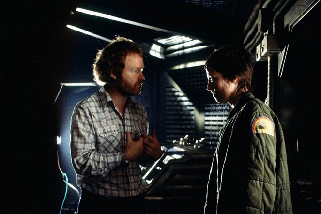 Alien - kahdeksas matkustaja - Kuvat kuvauksista - Ridley Scott, Veronica Cartwright