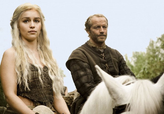 Game of Thrones - Lord Snow - Van film - Emilia Clarke, Iain Glen
