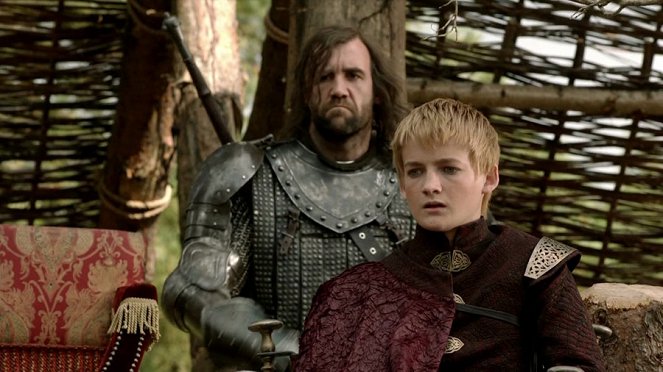 Game Of Thrones - Der Wolf und der Löwe - Filmfotos - Rory McCann, Jack Gleeson