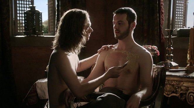 Game of Thrones - The Wolf and the Lion - Van film - Finn Jones, Gethin Anthony