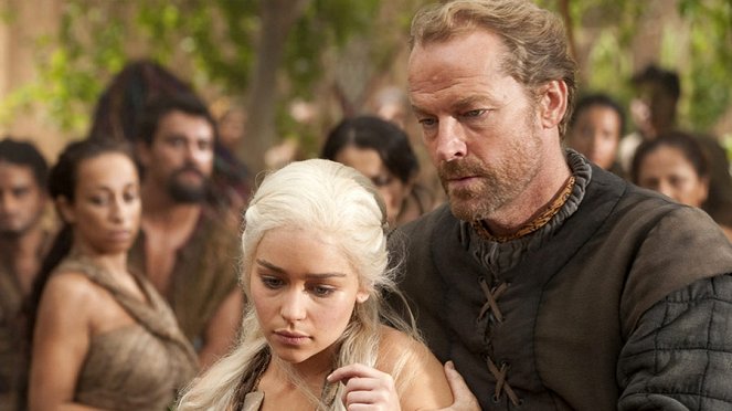 Game of Thrones - Baelor - Van film - Emilia Clarke, Iain Glen