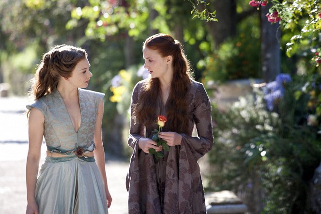 Game of Thrones - The Bear and the Maiden Fair - Van film - Natalie Dormer, Sophie Turner