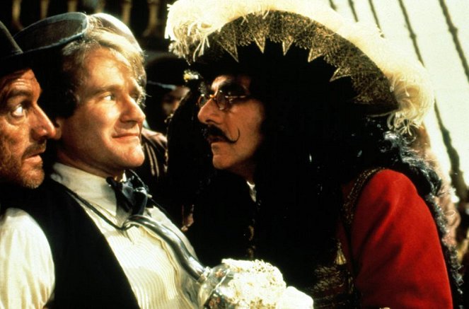 Hook (El capitán Garfio) - De la película - Robin Williams, Dustin Hoffman