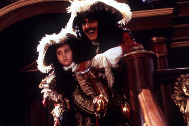 Hook (El capitán Garfio) - De la película - Charlie Korsmo, Dustin Hoffman